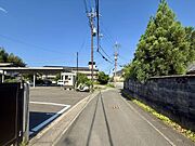 道路幅員 約4m。間口 約10m