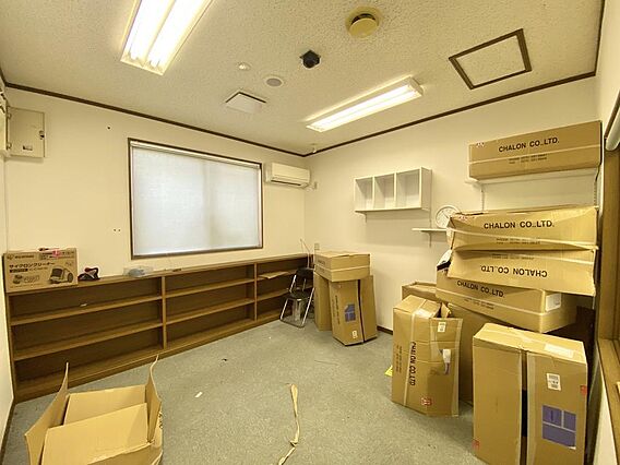 荷物は全て撤去...