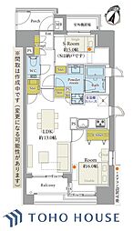 間取図画像 1SLDK
