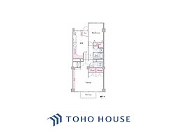 高円寺サンハイツ 1LDKの間取図画像