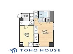 藤和東中野コープ 1LDKの間取図画像