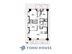 ライオンズガーデン上北沢 3LDKの間取図画像