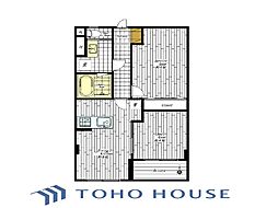 狛江第2コーポラス 1LDKの間取図画像