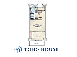 ニューローレルマンションニューローレルビル 1LDKの間取図画像