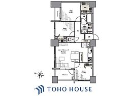スターヒル文京 3LDKの間取図画像