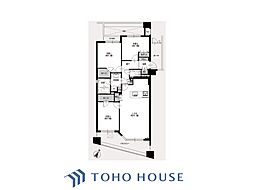 ジェイパーク学芸大学2 3LDKの間取図画像