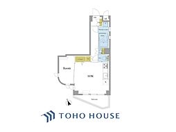 セレスト西荻窪 1LDKの間取図画像