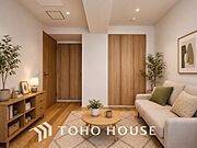 【PRIVATE ROOM】※この画像の家具の配置には、生成AIによる加工を施しております。なお、家具や調度品は、販売価格に含まれません。