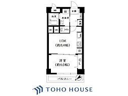 秀和代官山レジデンス 1LDKの間取図画像