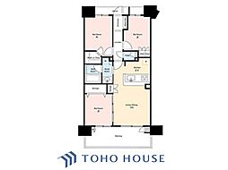 ラヴィドール川口 3LDKの間取図画像