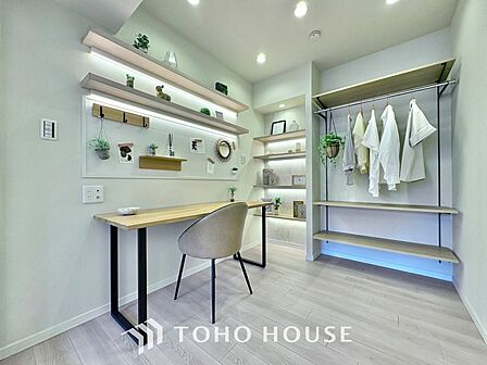 子供部屋や趣味のお部屋にご利用できます。ご自身で家具などを配置し、素敵な空間を創り上げられます。