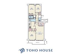 シーアイハイツ和光I棟 3SLDKの間取図画像