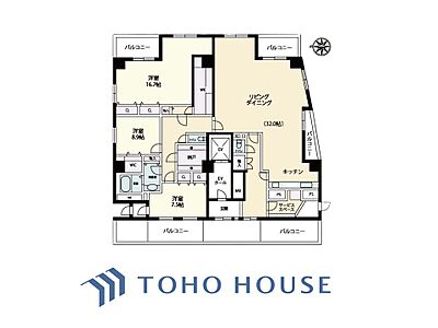 間取り：【間取り図】
