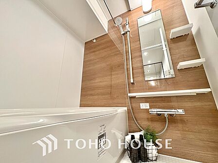 【BATHROOM】◆プライベートな空間◆simpleだからrelaxできるんです。こころもからだもキレイさっぱり。