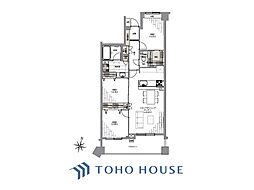 グランフォート用賀 3LDKの間取図画像