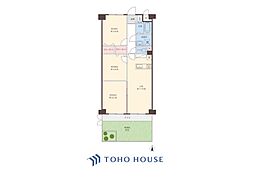 エンゼルハイム浮間公園 3LDKの間取図画像