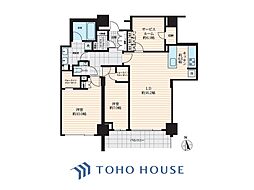 シティテラス目白D棟 2SLDKの間取図画像