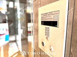 ◆インターホン◆相手の顔が見える安心感。防犯対策は何物にも代えがたい、重要なファクター