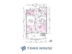 プラウドタワー池袋 2LDKの間取図画像