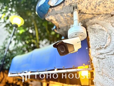 【SECURITY CAMERA】◆防犯カメラ設置◆不審者やいたずらも見逃さない、安心・安全のモニタリングです。