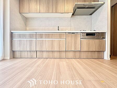 【KITCHEN】◆家族のおはよう◆の声を笑顔で迎えてあげられるシステムキッチン。朝ごはんが楽しみでちょっと早起きしたくなるんです。