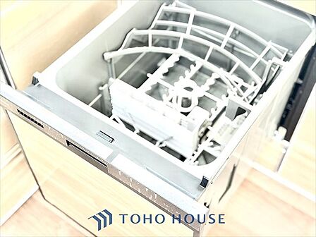 【KITCHEN】◆ワクワク◆開放的で機能性も高いシステムキッチン。お子様は毎日のご飯にワクワク!