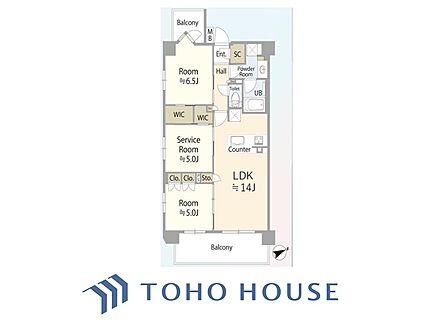 【間取図】