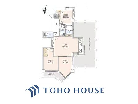 【間取り図】生活しやすい間取り空間