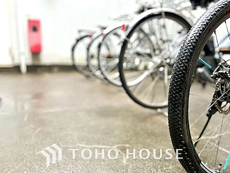 【BICYCLE PAEKING LOT】◆駐輪場◆快適な生活には欠かせない自転車。開放的な駐輪場がございます。