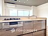 キッチン：【KITCHEN】◆家族のおはよう◆の声を笑顔で迎えてあげられるシステムキッチン。朝ごはんが楽しみでちょっと早起きしたくなるんです。