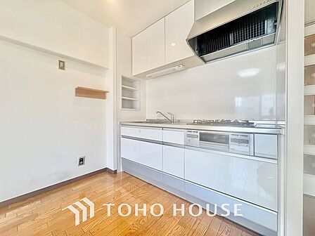 【KITCHEN】◆家族のおはよう◆の声を笑顔で迎えてあげられるシステムキッチン。朝ごはんが楽しみでちょっと早起きしたくなるんです。