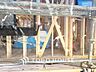 リビング/ダイニング：【建築中】【LIVING】◆眩い◆光が燦々と入り、家族の笑顔を照らす。「いつまでも続いて」と願う夢のような毎日がここにある。
