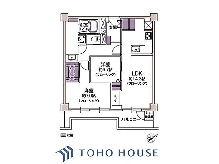 【間取図】
