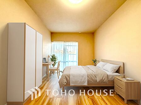 【PRIVATE ROOM】※この画像の家具の配置には、生成AIによる加工を施しております。なお、家具や調度品は、販売価格に含まれません。