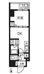 間取図画像 1DK