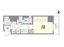 シーズンフラッツ元浅草4丁目 1Kの間取図画像