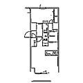 S-RESIDENCE入谷alesia4階19.5万円