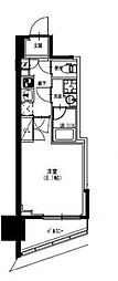 S-RESIDENCEHIKIFUNE 1Kの間取図画像