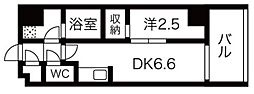 SEASONFLATS蔵前清住通り 1DKの間取図画像