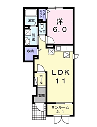 ブルー シエル 1階