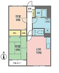 ヴァンベールD棟 2階