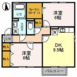 アリオス　Ｂ 2階/202