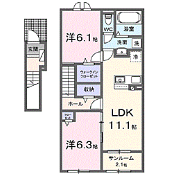 ウェルス サン イースト 2階
