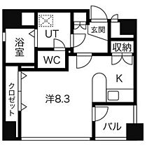 アーバンポイント新栄 601 ｜ 愛知県名古屋市中区新栄１丁目（賃貸マンション1R・6階・26.22㎡） その2