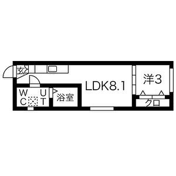 CELENEST名駅西 304｜愛知県名古屋市西区栄生３丁目(賃貸マンション1LDK・3階・28.71㎡)の写真 その2