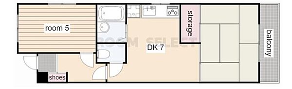 ヴィラ ベルエトワール 502｜愛知県名古屋市中区橘１丁目(賃貸マンション2DK・5階・46.00㎡)の写真 その2