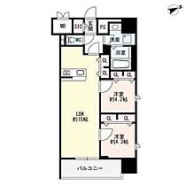 ザ・シンフォニア新栄THE SINFONIA SHINSA 409 ｜ 愛知県名古屋市中区新栄２丁目（賃貸マンション2LDK・4階・57.85㎡） その2