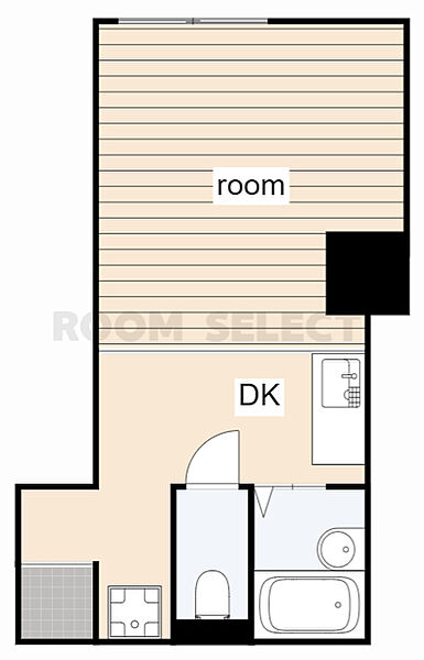 ヴィラカレッジウエスト 104｜愛知県名古屋市西区庄内通４丁目(賃貸マンション1DK・1階・22.00㎡)の写真 その2