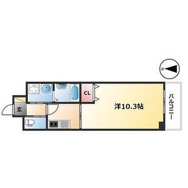 ドゥナーレ畑江通 903｜愛知県名古屋市中村区畑江通７丁目(賃貸マンション1K・9階・34.68㎡)の写真 その2