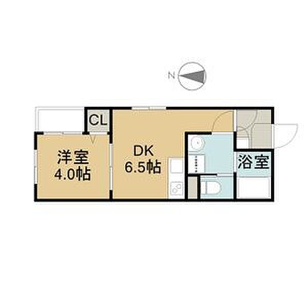 クレメント庄内通 301｜愛知県名古屋市西区江向町５丁目(賃貸アパート1DK・3階・25.96㎡)の写真 その2